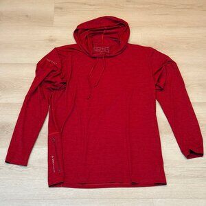 Anetik Low Pro Tech Hoody - Size L - Pyro Heathered Color